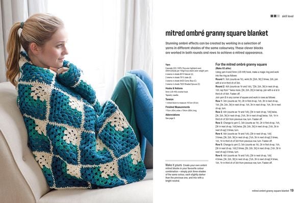 Produktbild: Crochet Granny Squares and More: 35 easy projects to make