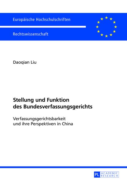 Produktbild: Stellung und Funktion des Bundesverfassungsgerichts