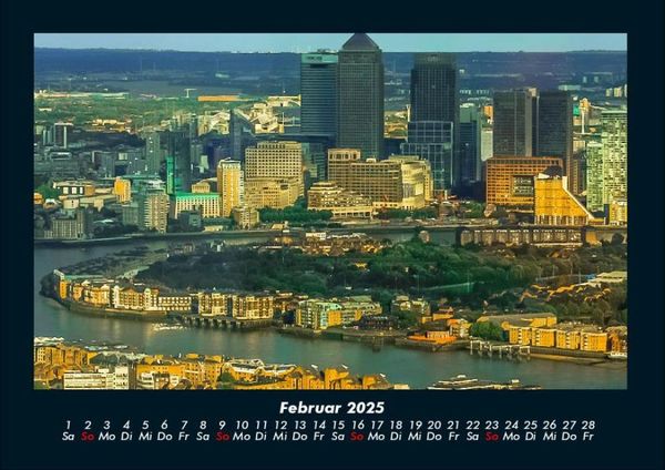 Produktbild: London 2025 Fotokalender DIN A4