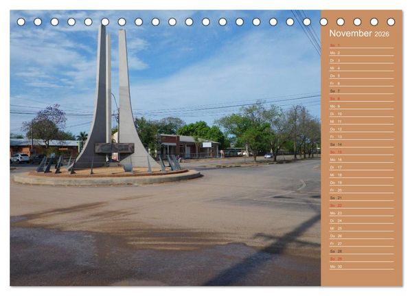 Produktbild: Bilder aus dem Chaco in Paraguay (Tischkalender 2026 DIN A5 quer), CALVENDO Monatskalender