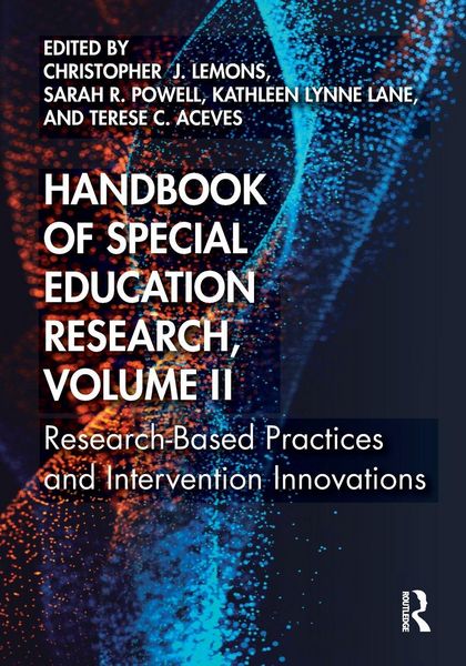 Produktbild: Handbook of Special Education Research, Volume II
