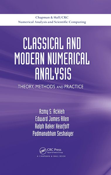 Produktbild: Classical and Modern Numerical Analysis