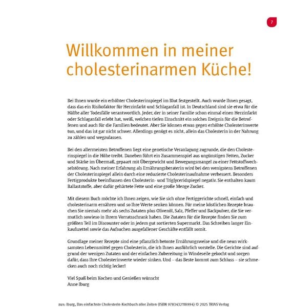 Produktbild: Das einfachste Cholesterin-Kochbuch aller Zeiten