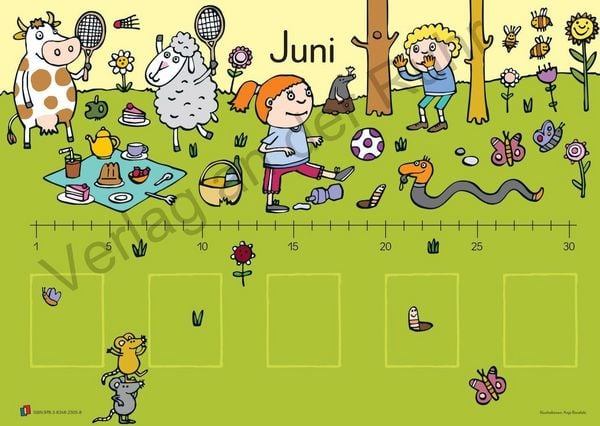 Produktbild: Unser Geburtstagskalender &ndash; Motiv: Jahreslauf