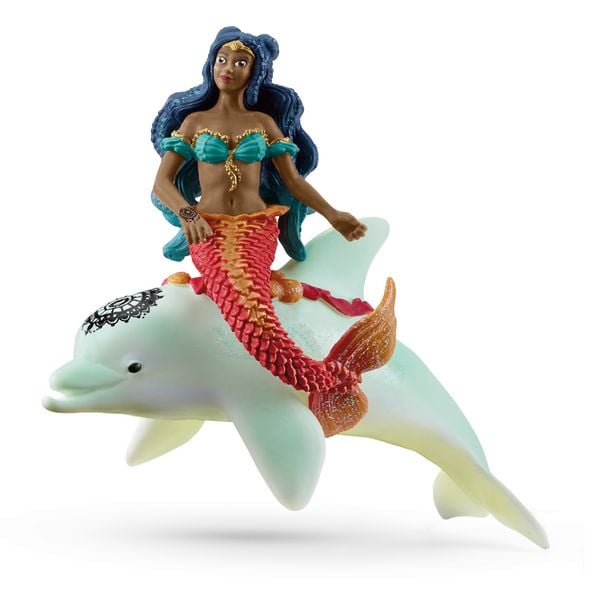 Produktbild: schleich&reg; 70719 Isabelle auf Delphin