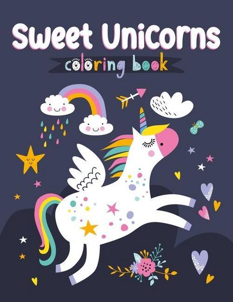 Produktbild: Sweet Unicorns Coloring Book