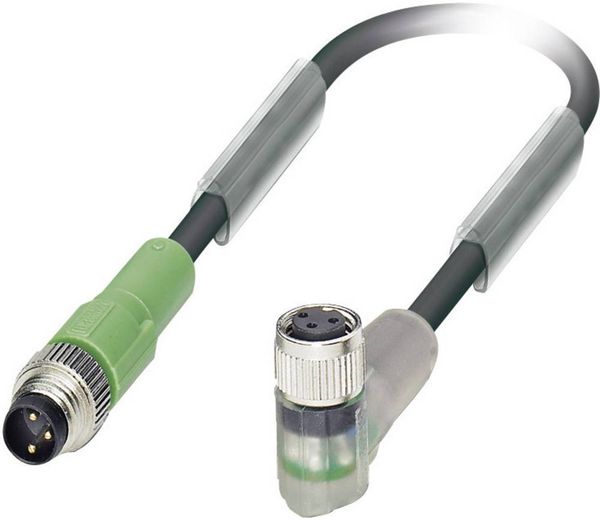 Produktbild: Phoenix Contact 1681981 Sensor-/Aktor-Steckverbinder, konfektioniert M8 Stecker, gerade, Buchse, gerade 30.00 cm Polzahl Sensoren: 3 1 St.