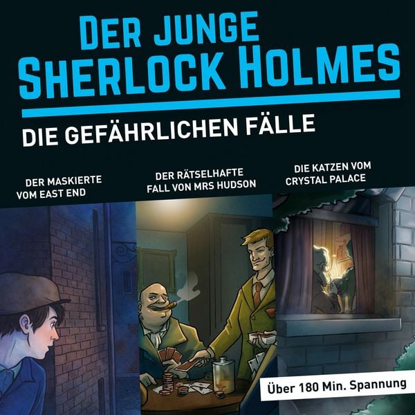 Produktbild: Der junge Sherlock Holmes, Die gef&auml;hrlichen F&auml;lle (Themen-Box), Folgen 1, 7, 24