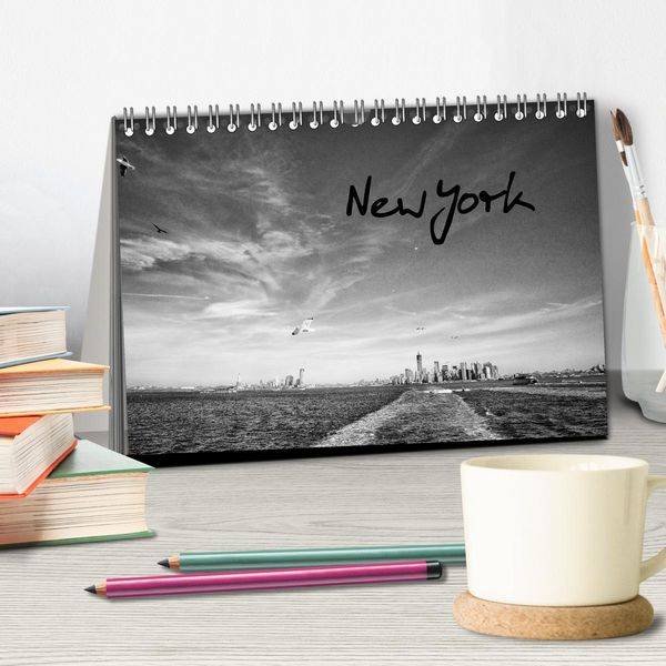 Produktbild: New York 2026 (Tischkalender 2026 DIN A5 quer), CALVENDO Monatskalender