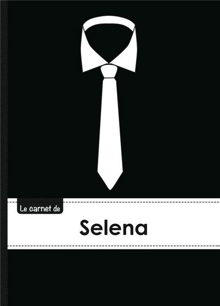 Produktbild: Carnet selena lignes,96p,a5 cravate
