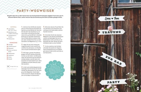 Produktbild: Hochzeit! Kreativideen von der Karte bis zur Deko