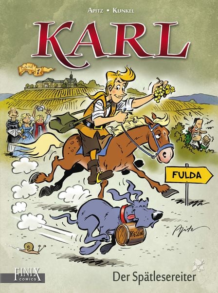 Karl, Gebundene Ausgabe von Michael Apitz , Patrick Kunkel , Eberhard Kunkel, Finix, 9783910965317