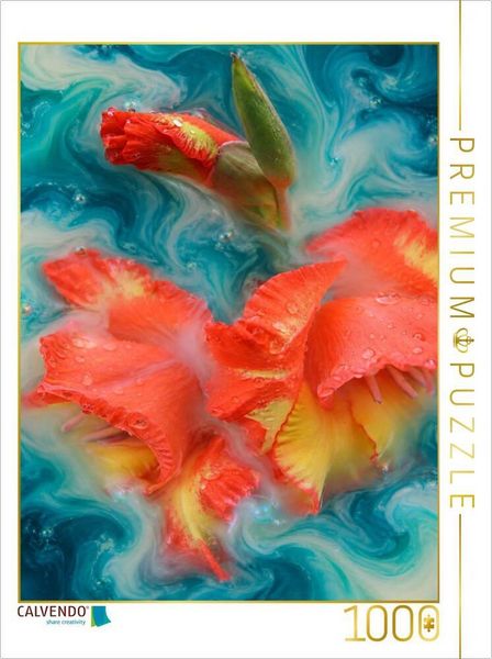 CALVENDO Puzzle Gladiole | 1000 Teile Lege-Größe 64 × 48 cm Foto-Puzzle für glückliche Stunden
