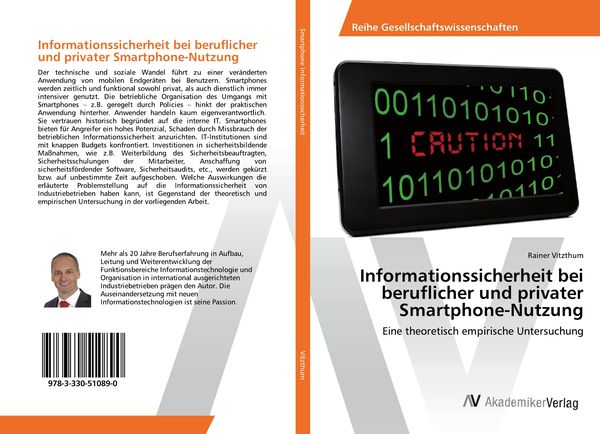 Produktbild: Informationssicherheit bei beruflicher und privater Smartphone-Nutzung
