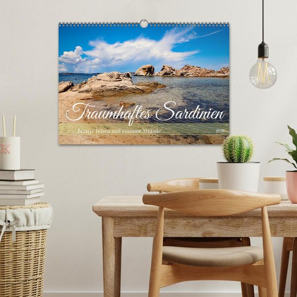 Produktbild: Traumhaftes Sardinien (Wandkalender 2026 DIN A3 quer), CALVENDO Monatskalender