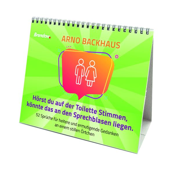Produktbild: Hörst du auf der Toilette Stimmen, könnte das an den Sprechblasen liegen.
