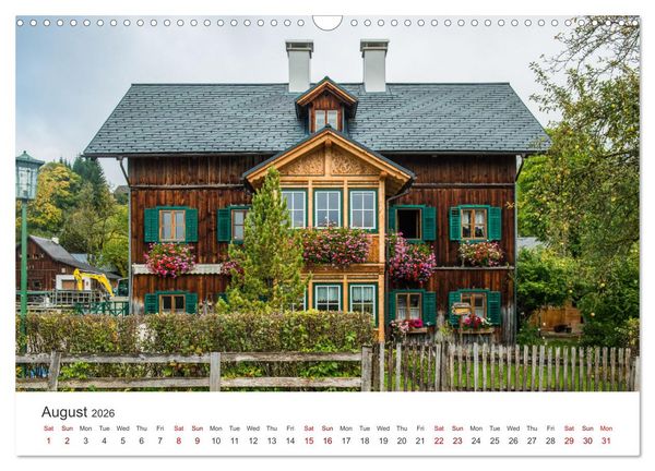Produktbild: Hallstatt The pearl of Austria (Wall Calendar 2026 DIN A3 landscape), CALVENDO 12 Month Wall Calendar