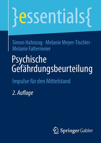 Produktbild: Psychische Gefährdungsbeurteilung