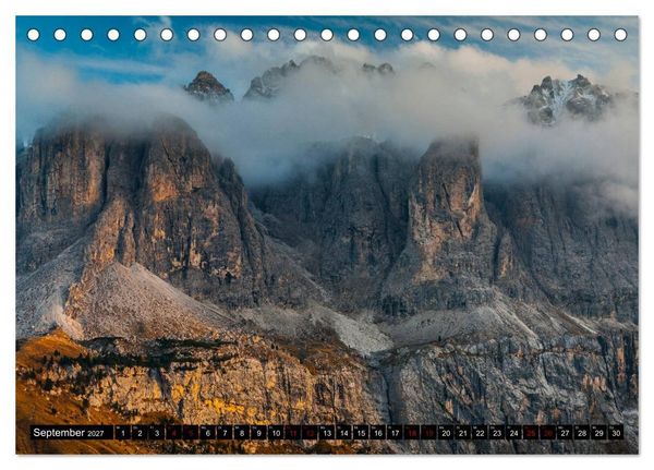Produktbild: Sellagruppe. Dolomiten (Tischkalender 2027 DIN A5 quer), CALVENDO Monatskalender