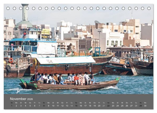Produktbild: Dubai (Tischkalender 2026 DIN A5 quer), CALVENDO Monatskalender