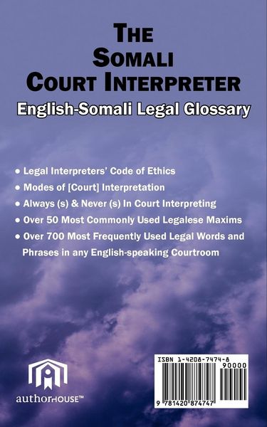 Produktbild: The Somali Court Interpreter
