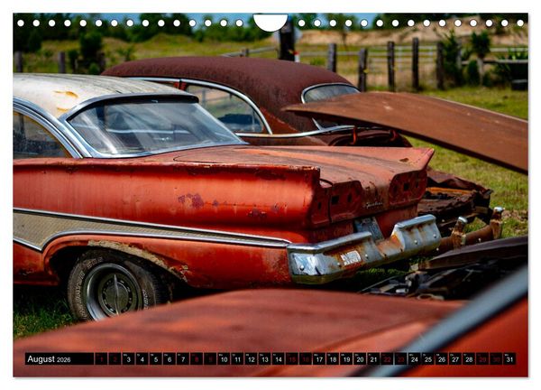 Produktbild: Memories of American Cars (Wandkalender 2026 DIN A4 quer), CALVENDO Monatskalender