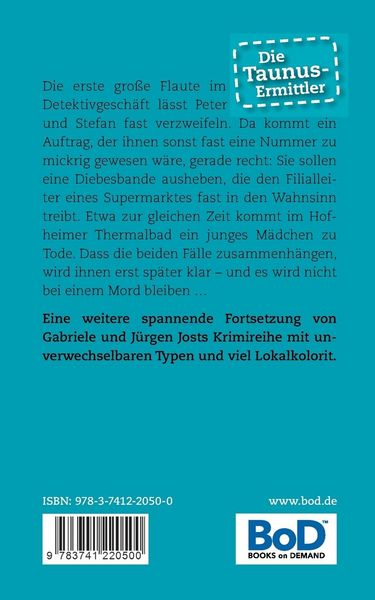 Produktbild: Die Taunus-Ermittler Band 7 - Tod in der Therme