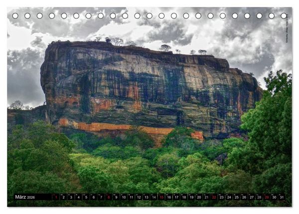 Produktbild: Sri Lanka 2026 &ndash; Exotische Welt (Tischkalender 2026 DIN A5 quer), CALVENDO Monatskalender