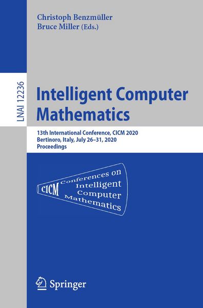 Produktbild: Intelligent Computer Mathematics
