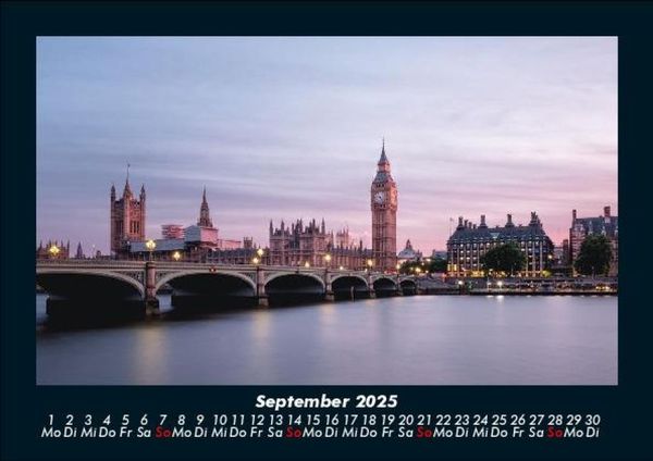 Produktbild: London 2025 Fotokalender DIN A5