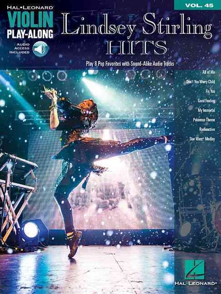 Produktbild: Lindsey Stirling Hits Violin Play-Along Volume 45 Book/Online Audio