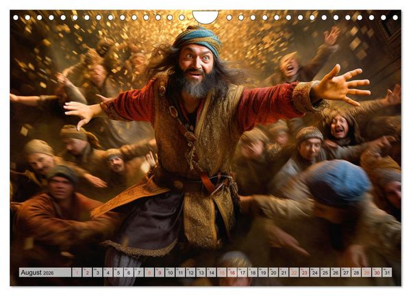 Produktbild: Zauberhafte M&auml;rchen aus aller Welt (Wandkalender 2026 DIN A4 quer), CALVENDO Monatskalender