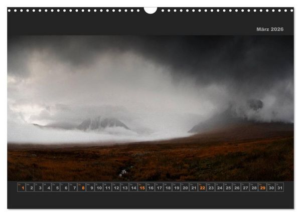Produktbild: Schottland - Land der Legenden (Wandkalender 2026 DIN A3 quer), CALVENDO Monatskalender