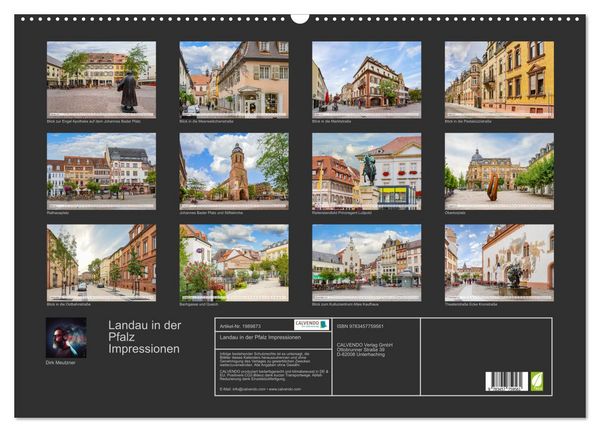 Produktbild: Landau in der Pfalz Impressionen (Wandkalender 2026 DIN A2 quer), CALVENDO Monatskalender