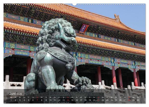 Produktbild: Erlebe China (Wandkalender 2026 DIN A2 quer), CALVENDO Monatskalender