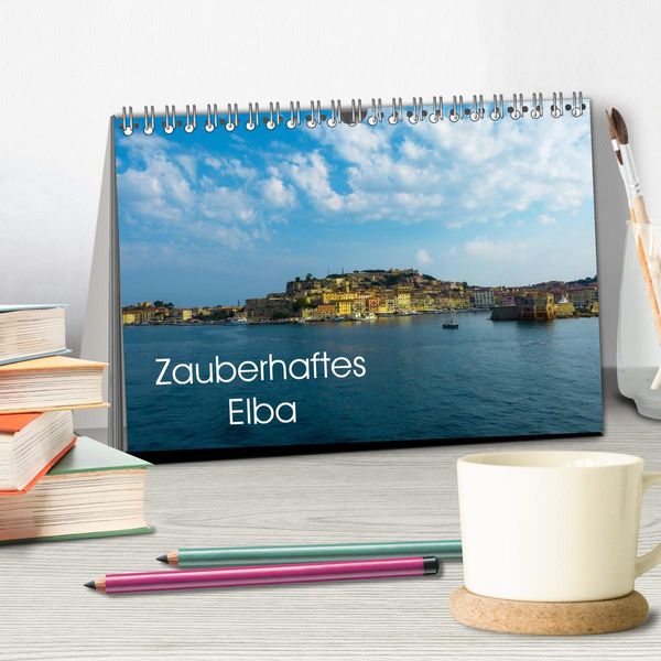 Produktbild: Zauberhaftes Elba (Tischkalender 2026 DIN A5 quer), CALVENDO Monatskalender