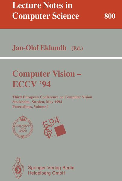Produktbild: Computer Vision - ECCV '94