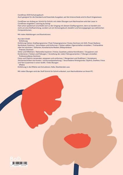 Produktbild: CorelDRAW 2025 Schulungsbuch mit vielen integrierten &Uuml;bungen