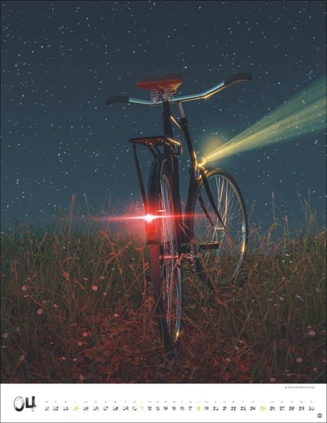 Produktbild: Bike Art Posterkalender 2027