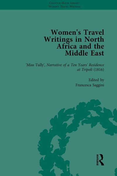 Produktbild: Women's Travel Writings in North Africa and the Middle East, Part I Vol 3
