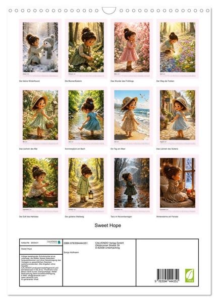 Produktbild: Sweet Hope (Wandkalender 2027 DIN A3 hoch), CALVENDO Monatskalender