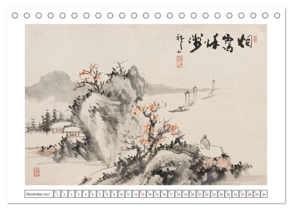 Produktbild: Yoshitsugu Haizan (Tischkalender 2027 DIN A5 quer), CALVENDO Monatskalender