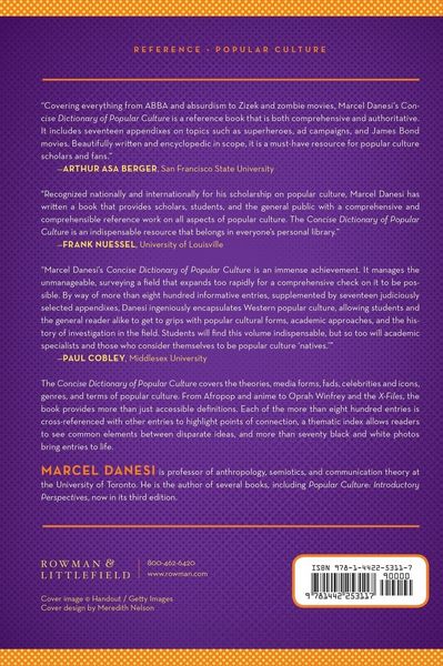 Produktbild: Concise Dictionary of Popular Culture