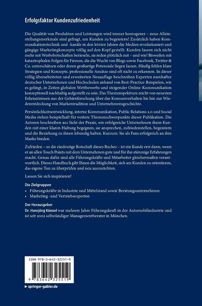 Produktbild: Erfolgsfaktor Kundenzufriedenheit