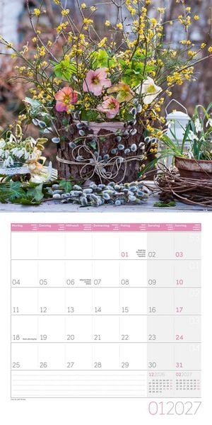 Produktbild: Blumenzauber Kalender 2027 - 30x30 - Art12