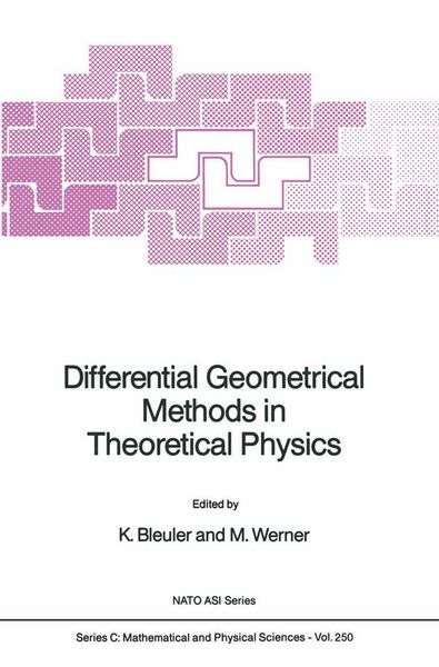 Produktbild: Differential Geometrical Methods in Theoretical Physics