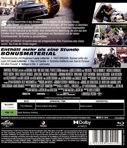 Produktbild: Fast & Furious 10 - Collector's Edition