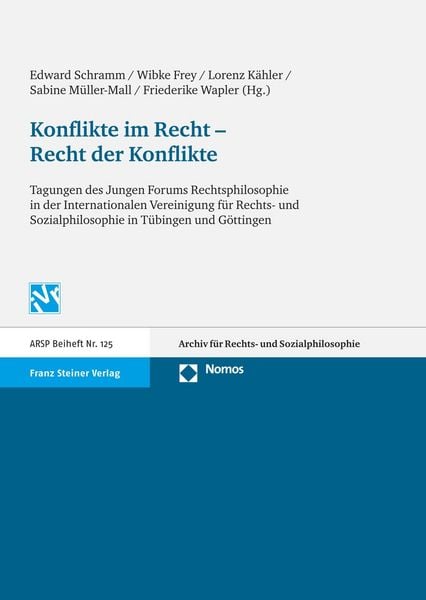Produktbild: Konflikte im Recht - Recht der Konflikte