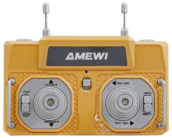 Produktbild: AMEWI Mini-Bagger aus Metall RC-Modell proportional 8-Kanal 1:64 RTR