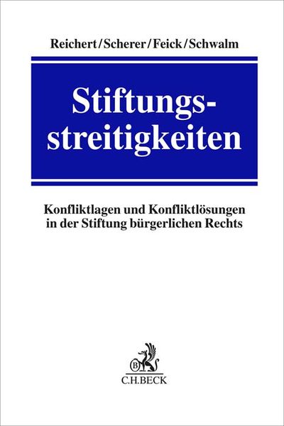 Produktbild: Stiftungsstreitigkeiten